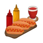 Hotdog | Premium Vector