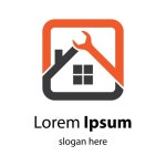 Premium Vector | House repair logo images illustration