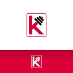 K GYM 로고 | 프리미엄 벡터