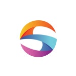 Letter S Circle Logo Vector | Premium Vector