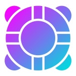 라이프보이 터 아이콘 디자인 일러스트레이션 | 프리미엄 벡터