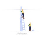 Leadership concept in flat style | Free Vector