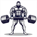 Premium Vector | King bodybuilding and gym logo