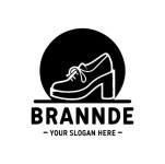 현대 신발 로고 컬렉션 | 프리미엄 벡터