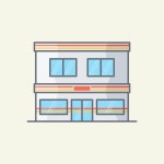 아파트 건물 벡터 일러스트 레이 션 | 프리미엄 벡터