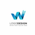 Free Vector | Logo of letter W Free Vector | Logo of letter W 