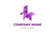 Premium Vector | Nature media logo template editable