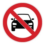 No parking sign vector isolated on white parking car is not allowed icons | Premium Vector