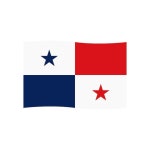 Official vector flag of panama | Premium Vector
