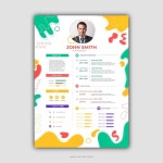 Free Vector | Flat design mosaic birthday menu template