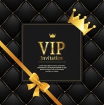 Luxury vip invitations and coupon backgrounds | Premium Vector