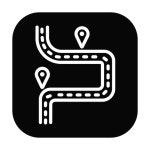 경주 내비게이션 터 일러스트레이션 | 프리미엄 벡터