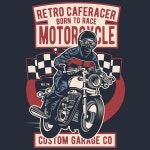 오토바이 클럽 | 프리미엄 벡터