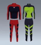 Women fitness suit | Premium Vector