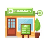 가게 외관 벡터. | 프리미엄 벡터