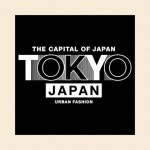 Tokyo the land of the rising sun stylish t-shirt and design | Premium Vector