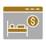 Vector design booking rate icon style | Premium Vector