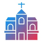 Church icon | Premium Vector