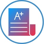 Vector design exam result icon style | Premium Vector