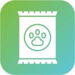 Vector design pet food icon style | Premium Vector