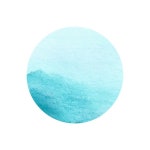 Watercolour circle textures bright color vector illustration | Premium Vector