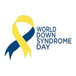 3월 21일 세계 다운 증후군의 날 벡터 | 프리미엄 벡터