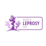 Premium Vector | World leprosy day in january vector illustration