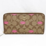 します COACH ラウンドファスナー シグネチャー 新品の通販 by Tks shop｜コーチならラクマ - 新品 未使用COACH 長財布 サイズ