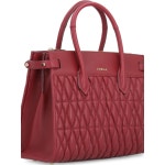 された Furla ピンコメタキルティングレザーハンドバッグの通販 by 1000leafclover7s shop｜フルラならラクマ - SALE☆ロゴ カテゴリ