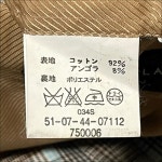 ランク➥ TOMORROWLAND チェック柄テーラードジャケット ブラウン44の通販 by HTs shop｜トゥモローランドならラクマ - J5202... 