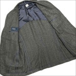 ヤマト POLO J4019美品ポロラルフローレン 日本製ヘリンボーン柄ツイードジャケット灰AB6の通販 by HTs shop... 