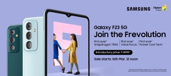 Samsung India Launches Galaxy F23 5G with Many Firsts in F... Galaxy F23 5G with Many Firsts in F series; Features Snapdragon... 