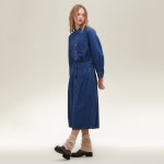 [Thursday Island] 셔츠형 데님 원피스 | T226MOP171W 셔츠형 데님 원피스 (T226MOP171W)