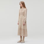 [Thursday Island] 패턴 믹스 롱 원피스 | T232MOP139W 패턴 믹스 롱 원피스 (T232MOP139W)