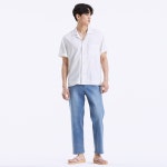 [T.I FOR MEN] 부클 오픈 카라 SH[뉴스탠다드] | M234MSH130M 부클 오픈 카라 SH[뉴스탠다드] (M234MSH130M)