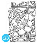 디지털 컬러링 도안 21 오병이어 by 그림책마을 / 다운로드(파일) | 갓피플몰 디지털 컬러링 도안 21 오병이어 by 그림책마을 / 다운로드(파일)... 