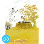 디지털 일러스트 17 이삭을 바친 아브라함 by 정형기 / 다운로드(파일) | 갓피플몰