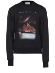 골디 - LANVIN RM-SS0001-5050-H2210 Printed black sweatshirt 렉스몰 LANVIN RM-SS0001-5050-H2210 Printed black sweatshirt 렉스몰