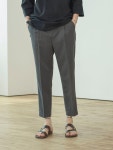 HALBKREIS LAYOUT 테이퍼드핏 원턱 슬랙스_GY P-003 | 굿 셀렉션, 굿 서비스 굿웨어몰
