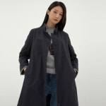 ZISHEN 배색 하이넥 트렌치 코트 LCCAM926_NA| 굿 셀렉션, 굿 서비스 굿웨어몰