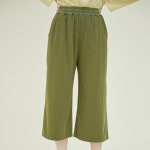 CHIQUITA 져지 팬츠 코튼 카키 242502SKH| 굿 셀렉션, 굿 서비스 굿웨어몰