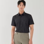 LIFELOG 남성 슬림핏 베이직 반팔 셔츠 2종 택1 MCWSP343| 굿 셀렉션, 굿 서비스 굿웨어몰