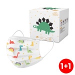 PROWORLDCUP 1+1 초소형 공룡 마스크 (100매)| 굿 셀렉션, 굿 서비스 굿웨어몰