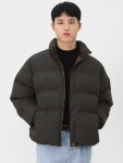 BELIVUS 남자 남성 데일리 겨울 어반 체크 웰론 스탠드카라 숏패딩 점퍼 BRAT125| 굿 셀렉션, 굿 서비스 굿웨어몰