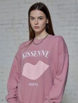 굿 셀렉션, 굿 서비스 굿웨어몰 KISSENNE 립 심볼 그래픽 스웨트 셔츠| 굿 셀렉션, 굿 서비스 굿웨어몰