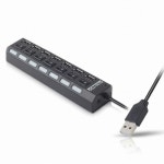 NORTHPOLE DUH-700 USB 7포트 유전원 허브 어댑터포함 :: 컴퓨터 전문 쇼핑몰 가이드컴