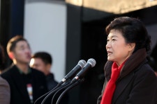 1217 박근혜 산본 유세 현장