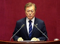 문대통령 국회서 429조 예산안 시정연설…취임후 두번째 | 한경닷컴 문대통령, 국회서 429조 예산안 시정연설…취임후 두번째
