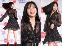 조이, 과감한 시스루 원피스 시선집중 | 한국경제 조이, 과감한 시스루 원피스 시선집중  