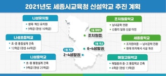 3월 세종에 4개교 개교…나성유·초·중과 해밀고 | 한국경제 3월 세종에 4개교 개교…나성유·초·중과 해밀고